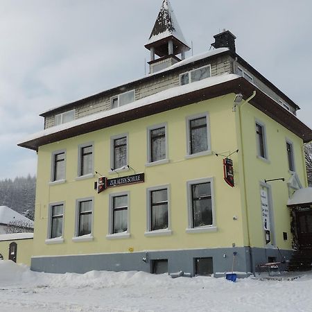 Pension Zur Alten Schule Bärenstein Esterno foto