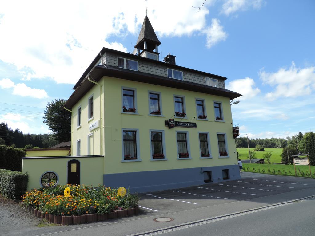 Pension Zur Alten Schule Bärenstein Esterno foto